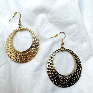 Paparazzi Gold Hoop Dangle Earrings